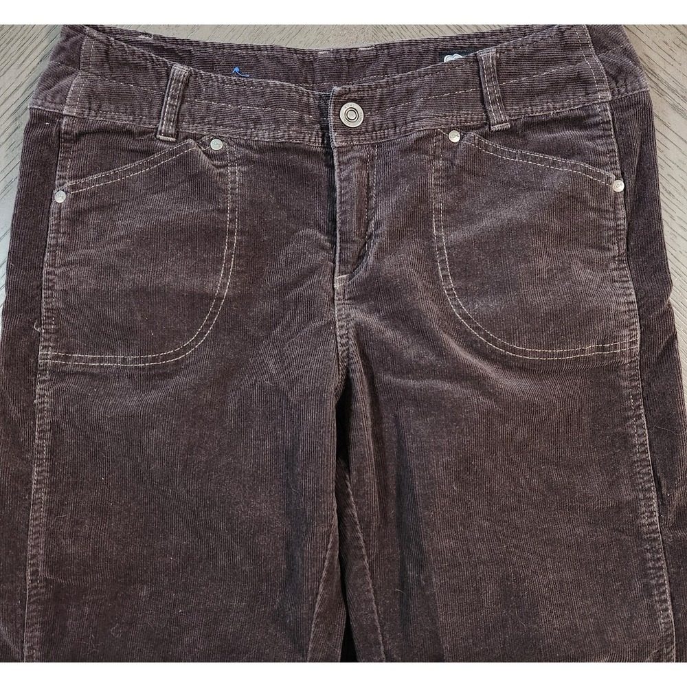 Kuhl Mountain Culture Brown Corduroy Jeans Women's Size 12 - Picture 3 of 5